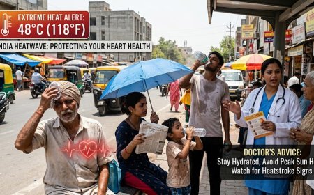 भीषण गर्मी का दिल पर असर: बच्चों, युवाओं और बुजुर्गों के लिए बढ़ता खतरा, जानें बचाव के जरूरी उपाय