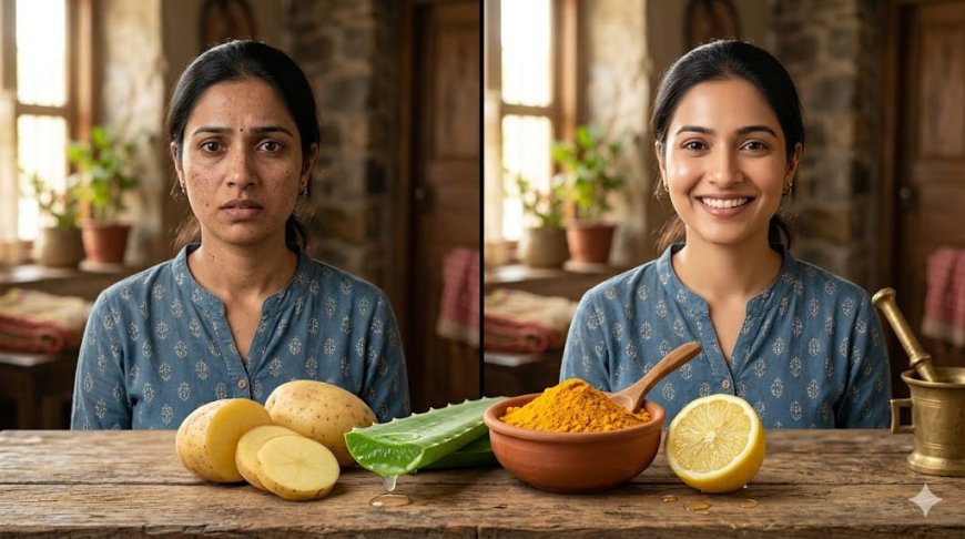 चेहरे की झाइयों (Pigmentation) और डार्क स्पॉट्स को हटाने की 10 अचूक देसी दवाइयां