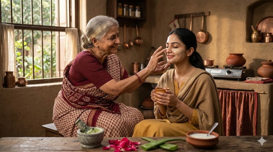 आँखों के नीचे काले घेरे (Dark Circles) हटाने के 25+ असरदार दादी माँ के नुस्खे